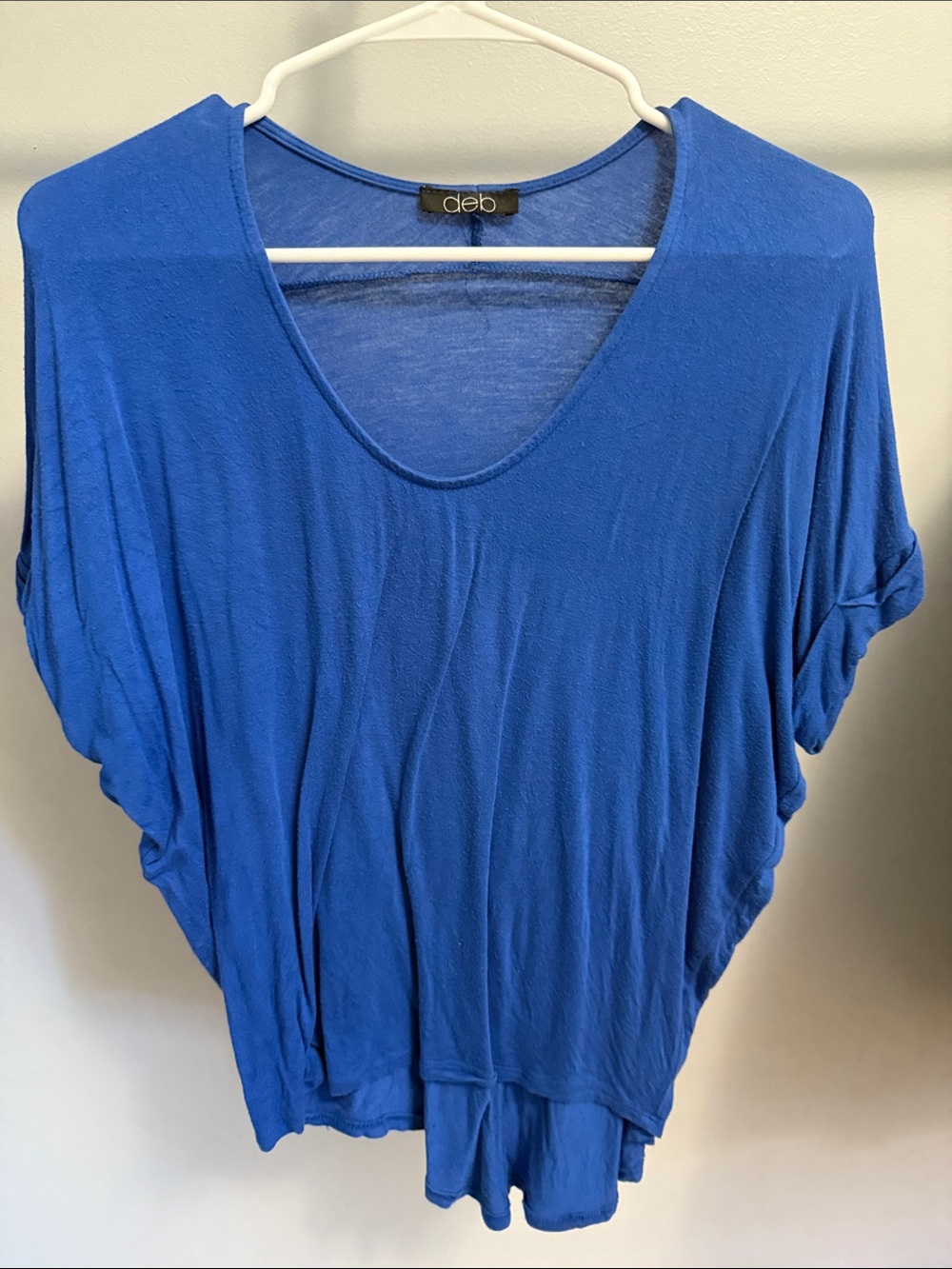 Deb Cobalt Blue Dolman Sleeve Tunic